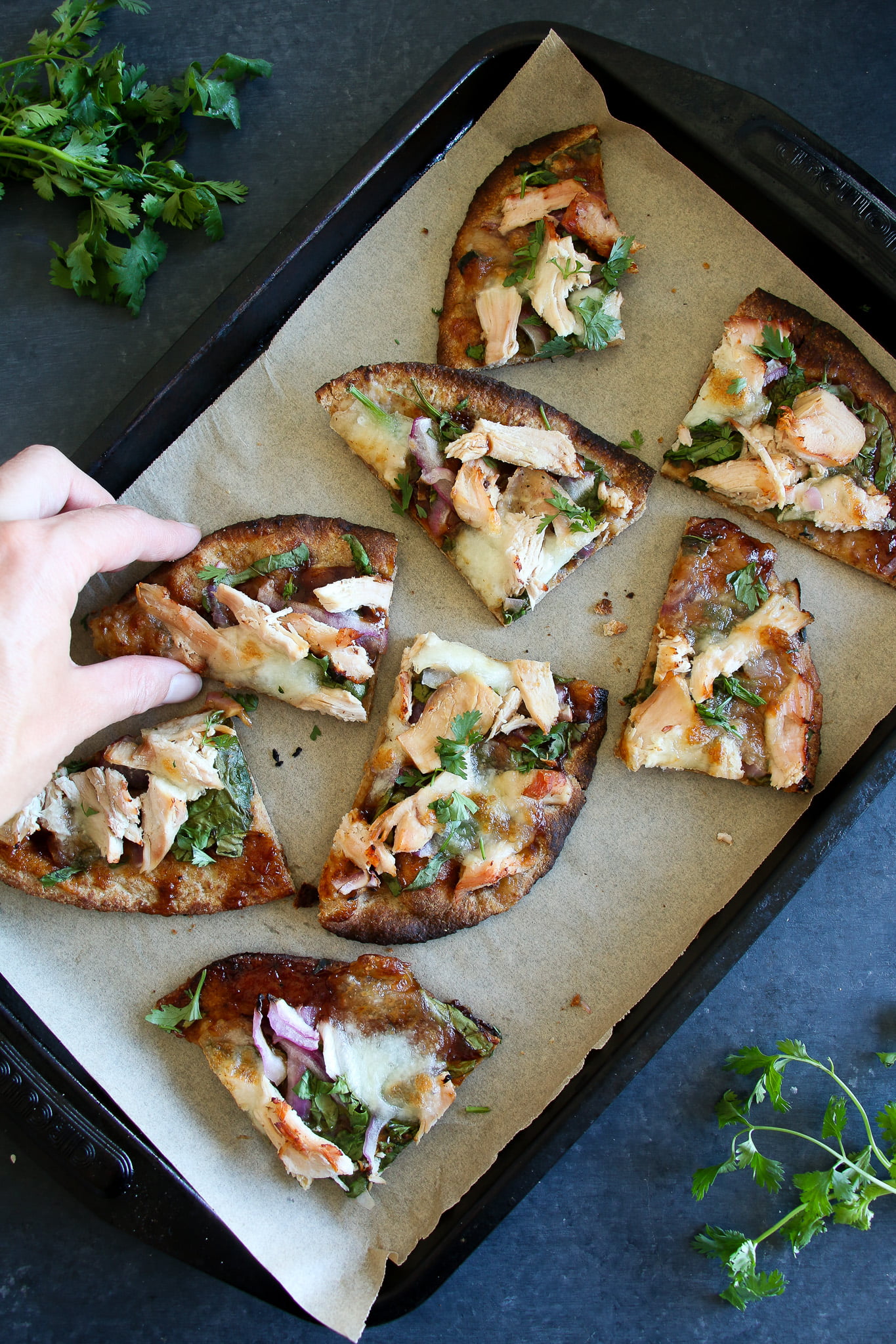 Barbecue Chicken Naan Bread Pizza - Edwina Clark - Registered