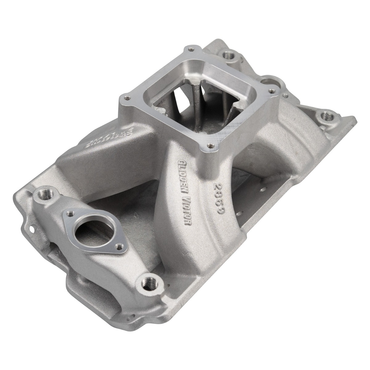 Victor 15-18 Degree Intake Manifold Small-Block Chevy - Edelbrock