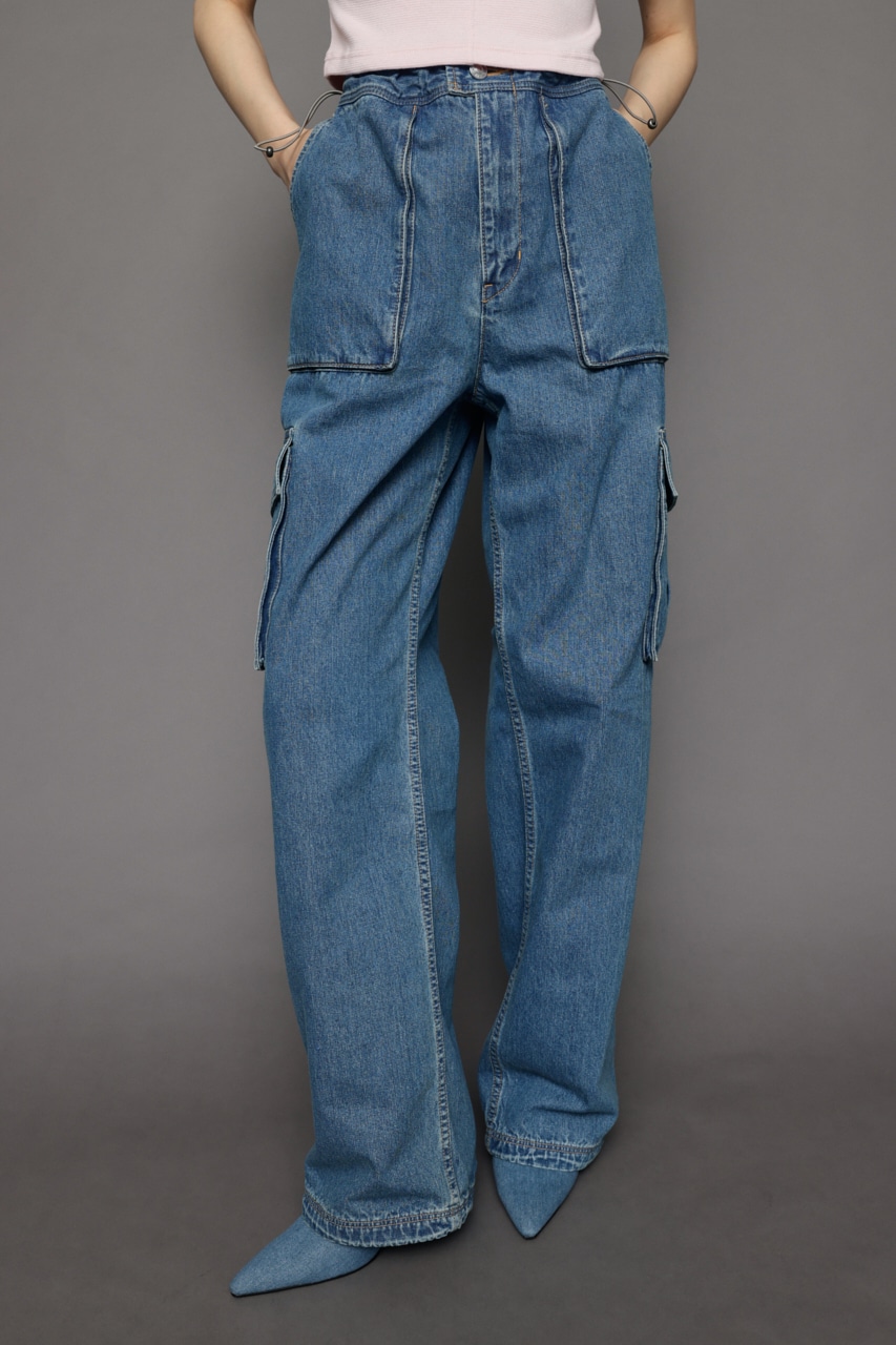 SLY | 【完全受注生産】MICHI x SLY ADJUST WAIST CARGO-B (ワイド