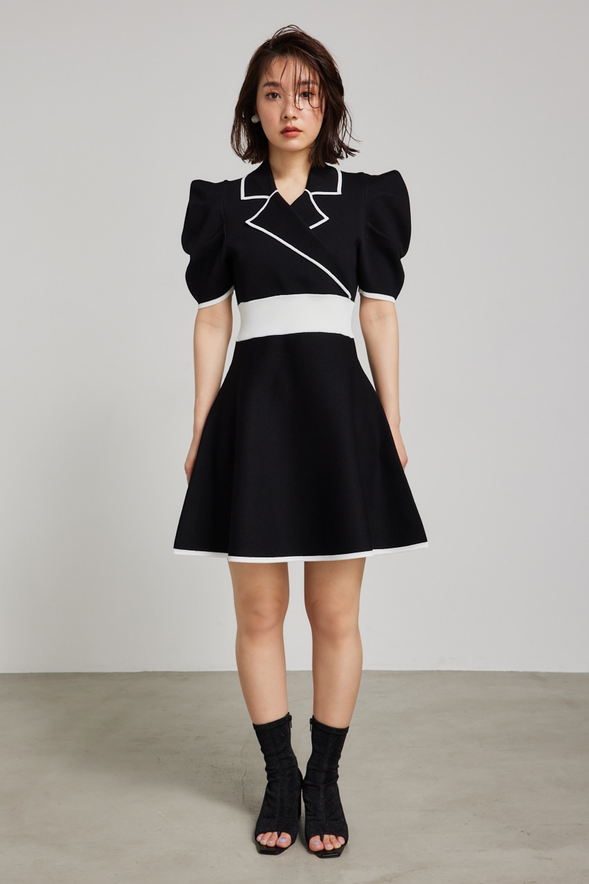 bubbles新作】ミニワンピ 写真左色 bubbles新作】ミニワンピ 写真左色