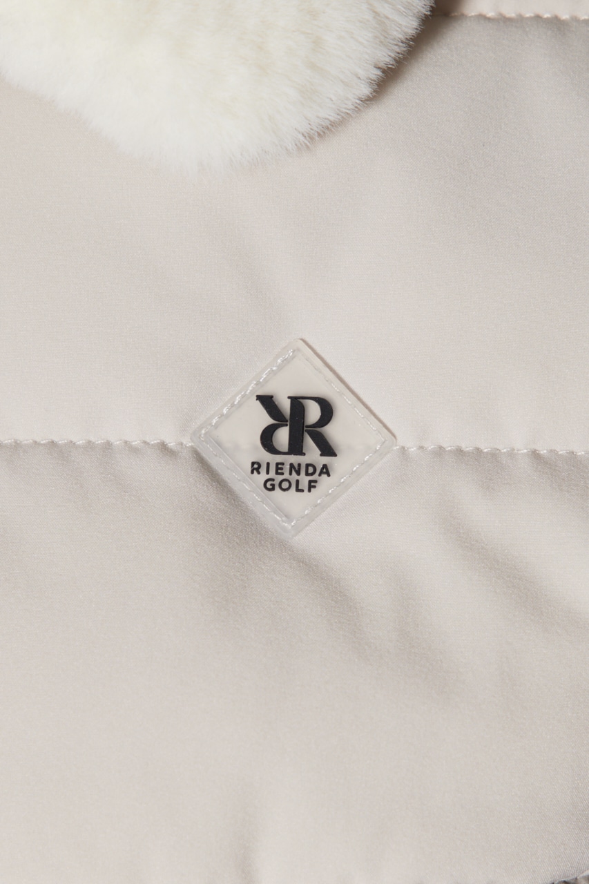 RIENDA GOLF | 【RIENDA GOLF】Fファーカラーキルティングジャケット