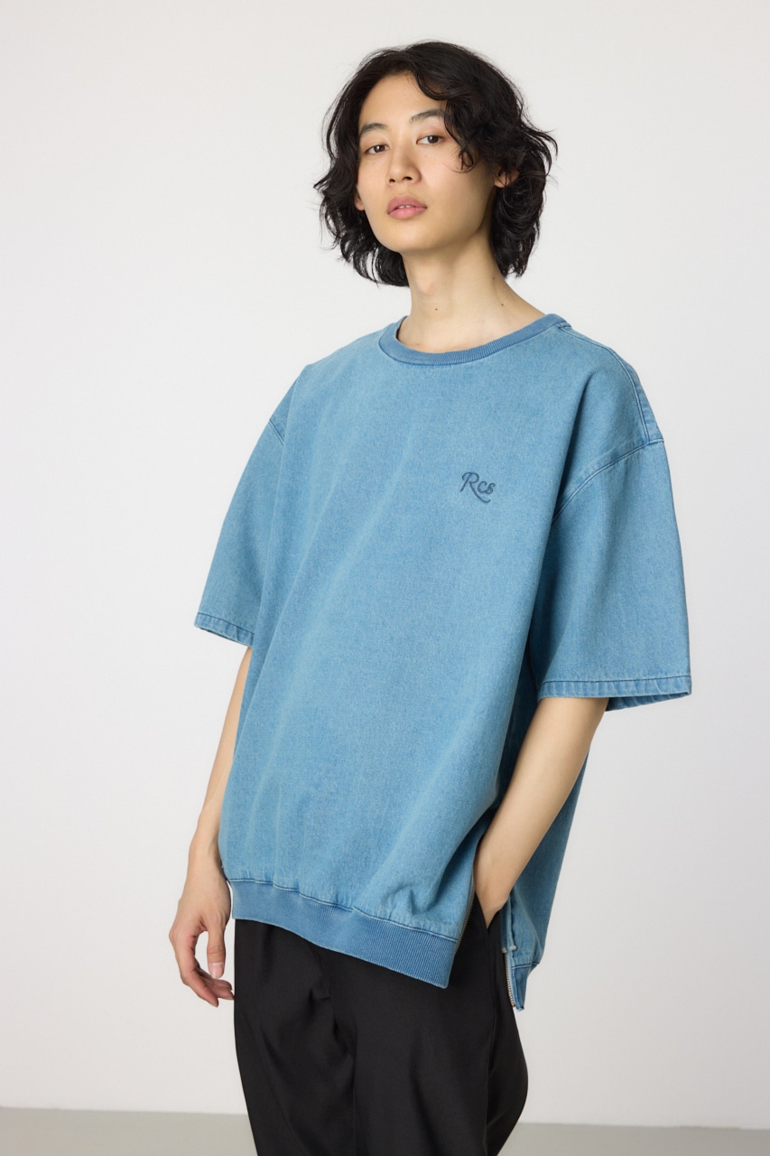 RODEO CROWNS WIDE BOWL | サイドジップデニムトップス (シャツ