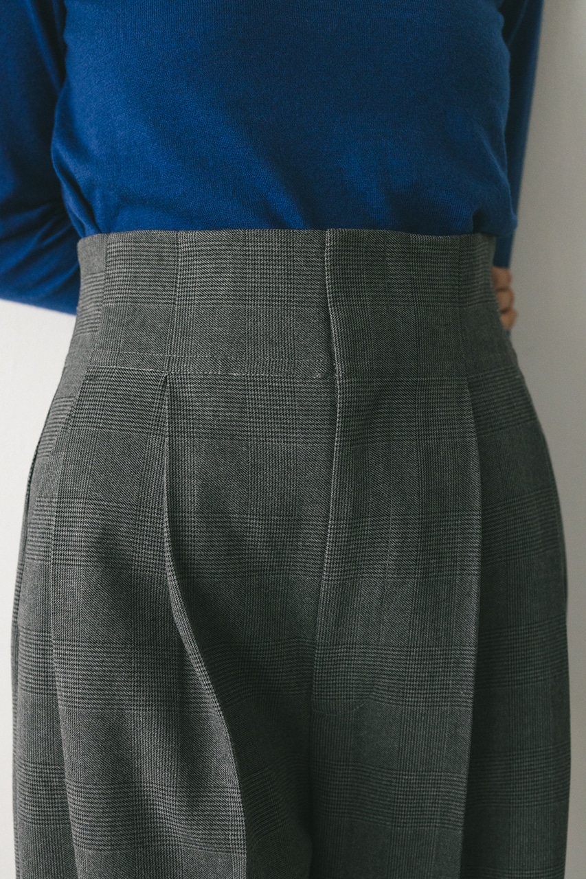 STYLEMIXER | グレンチェックワイドパンツ (パンツ ) |SHEL'TTER WEBSTORE