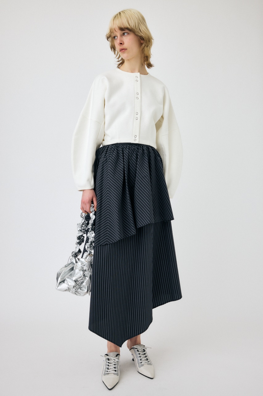 MOUSSY | STRIPED FLARE スカート (スカート(ロング) ) |SHEL'TTER