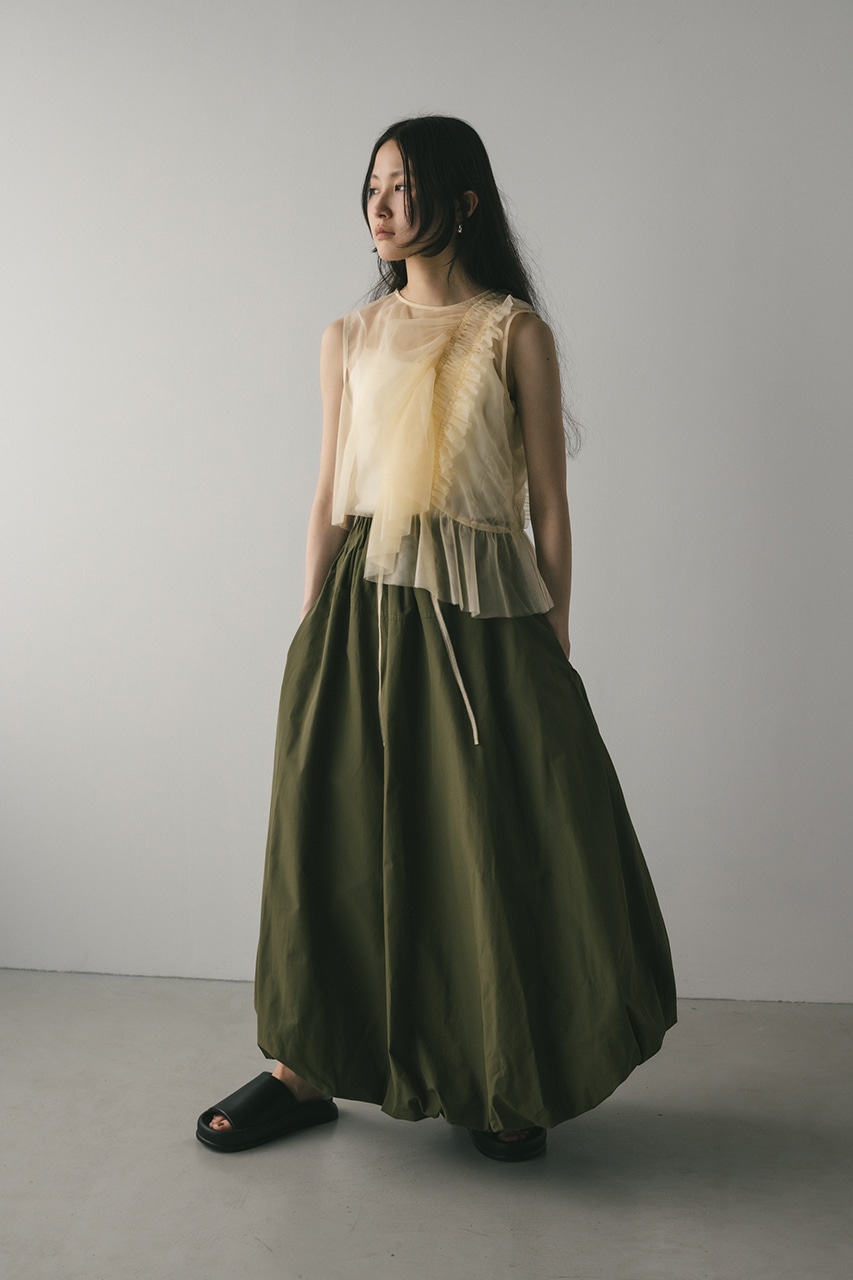 STYLEMIXER | ギャザーバルーンスカート (スカート(ロング) ) |SHEL