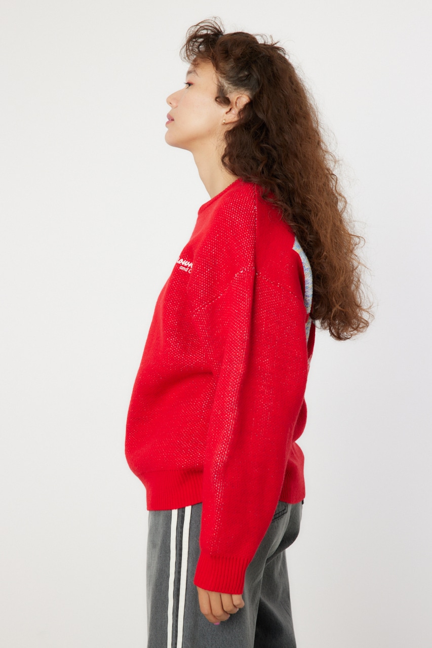 RODEO CROWNS WIDE BOWL | MIX COLOR LOGOニットトップス (ニット