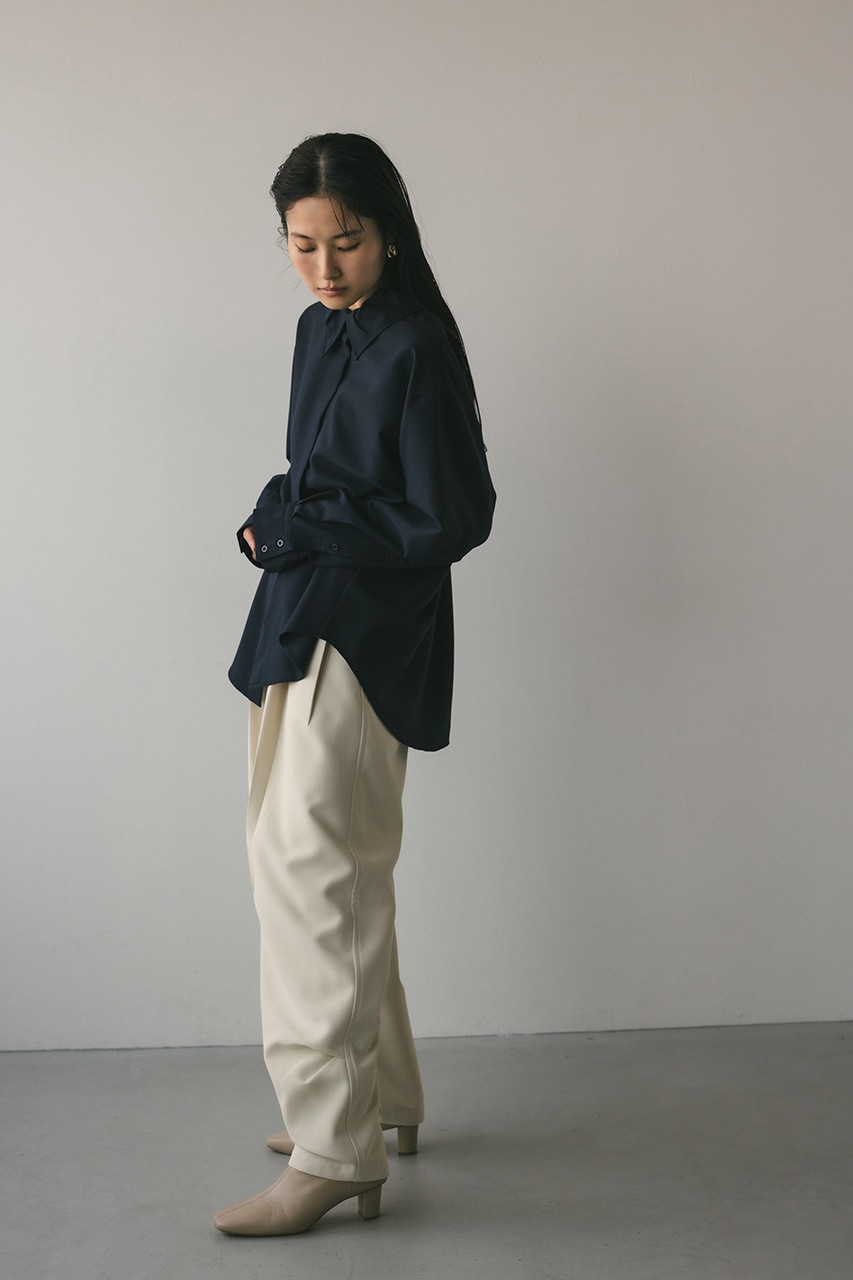 STYLEMIXER | ハイウエストタックフォルムパンツ (パンツ ) |SHEL'TTER