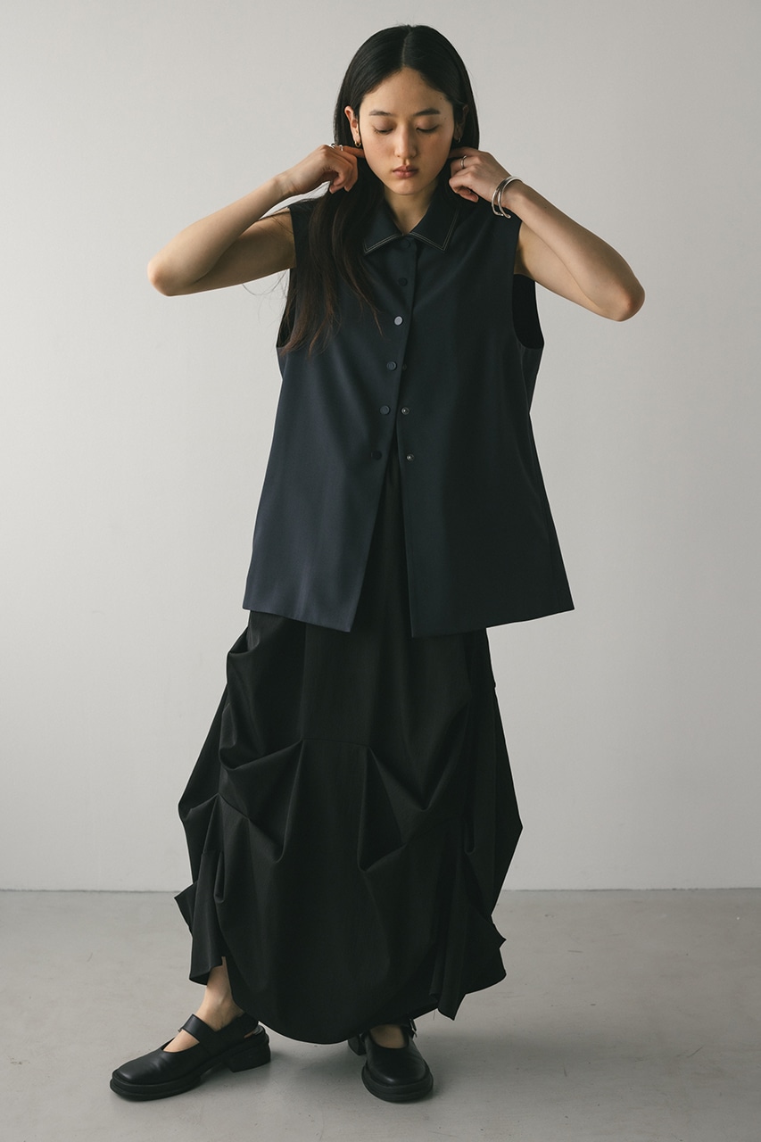 STYLEMIXER | ランダムタッキングスカート (スカート(ロング) ) |SHEL