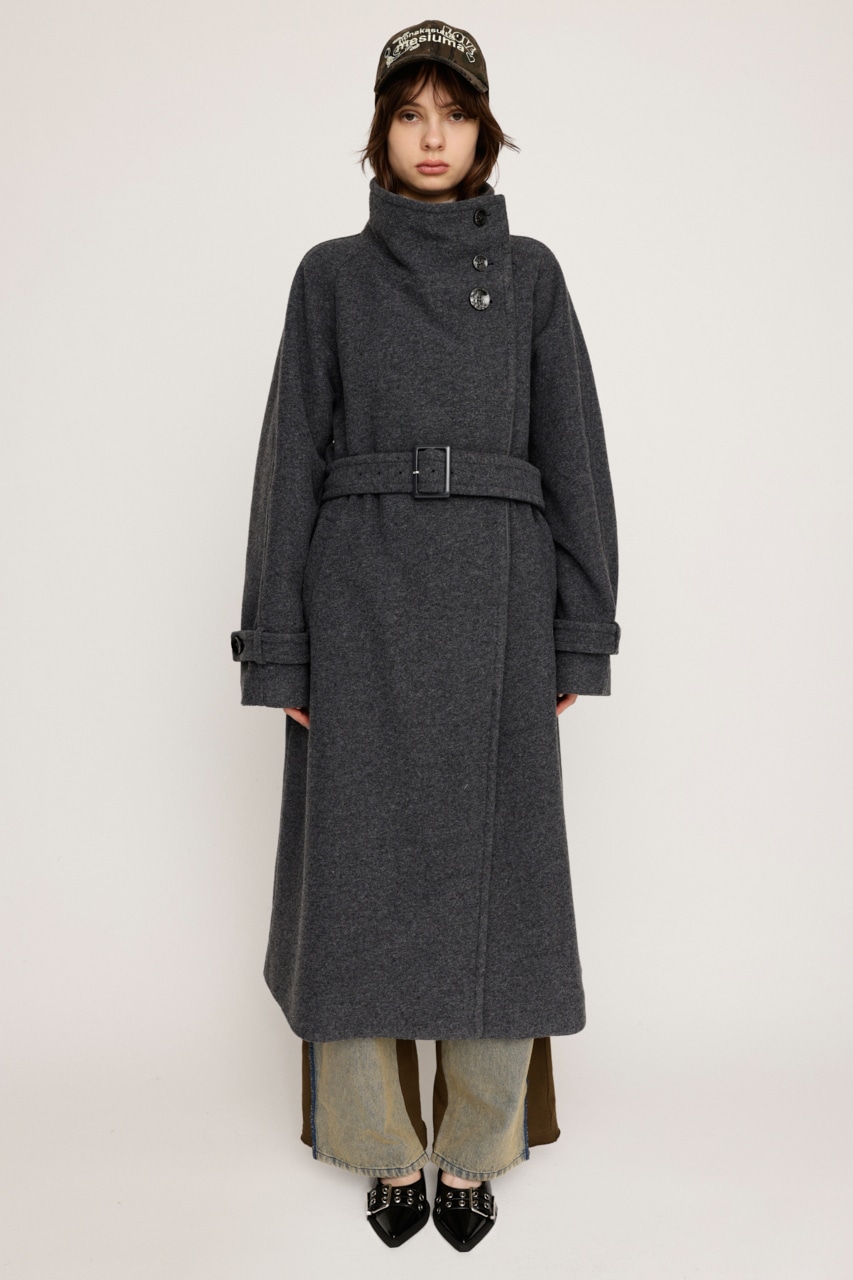 SLY | WIDE STAND NECK LONG コート (コート ) |SHEL'TTER WEBSTORE