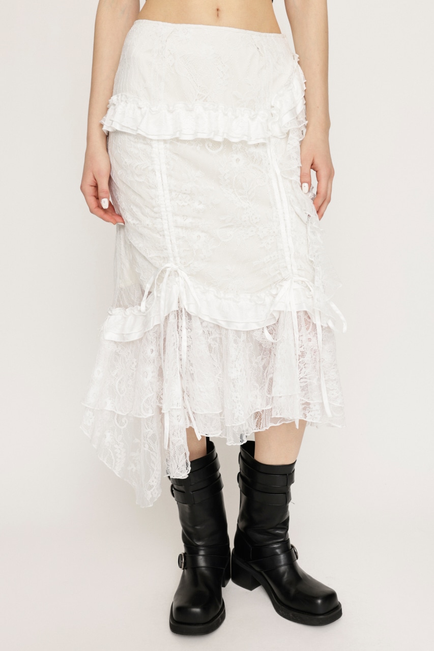 SLY | FRILL LACE スカート (スカート(ミディアム) ) |SHEL'TTER WEBSTORE
