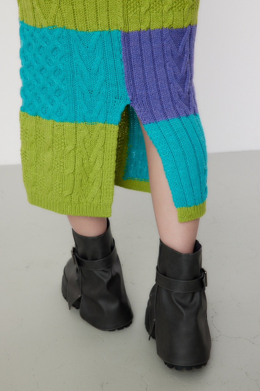 RODEO CROWNS WIDE BOWL | Custom ケーブルニット スカート (その他