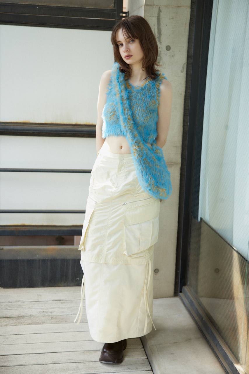 SLY | MIX SHAGGY TANK (タンクトップ ) |SHEL'TTER WEBSTORE