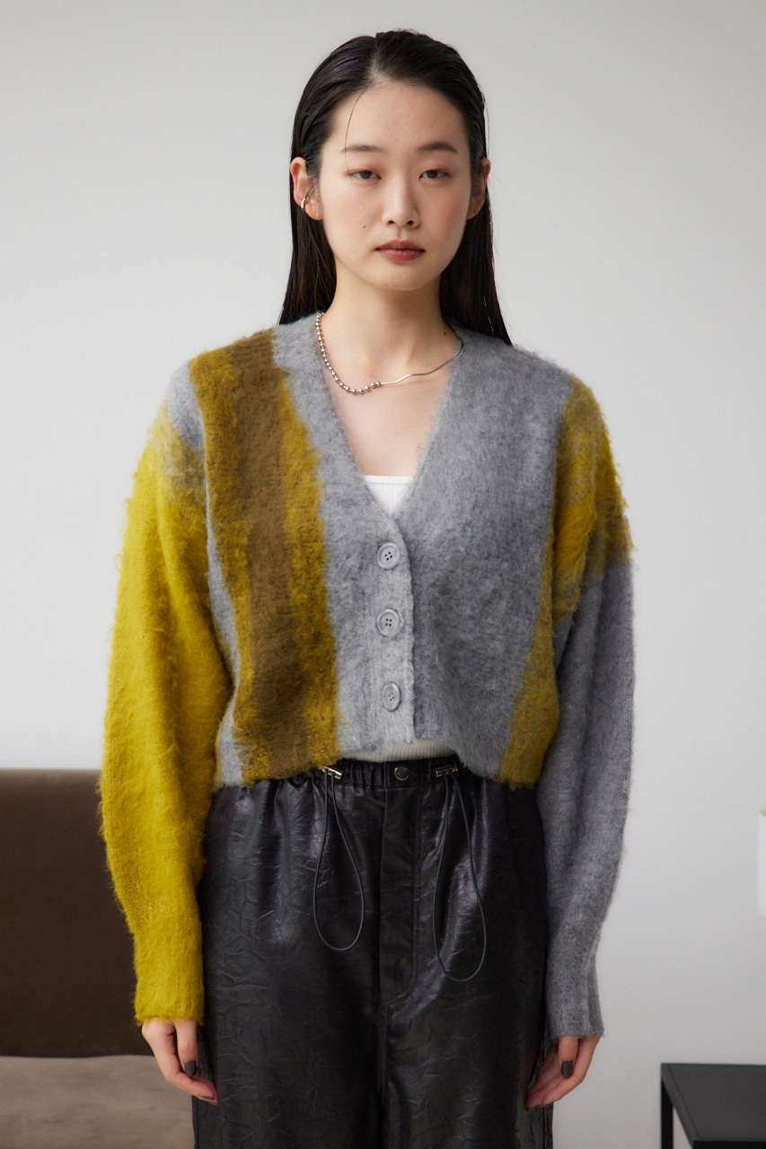 25AW YOKE グラデーション ジップ ニット カーディガン 25AW YOKE