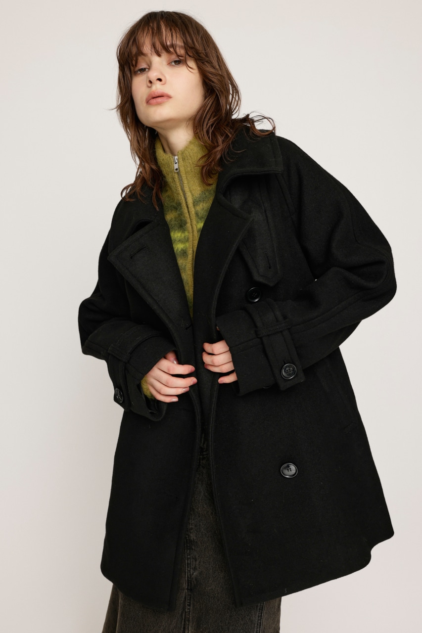 SLY | STAND NECK BELTED S／コート (コート ) |SHEL'TTER WEBSTORE