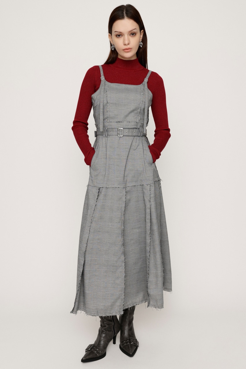 SLY | PLEATS BELTED ロングワンピース (ワンピース(ロング） ) |SHEL