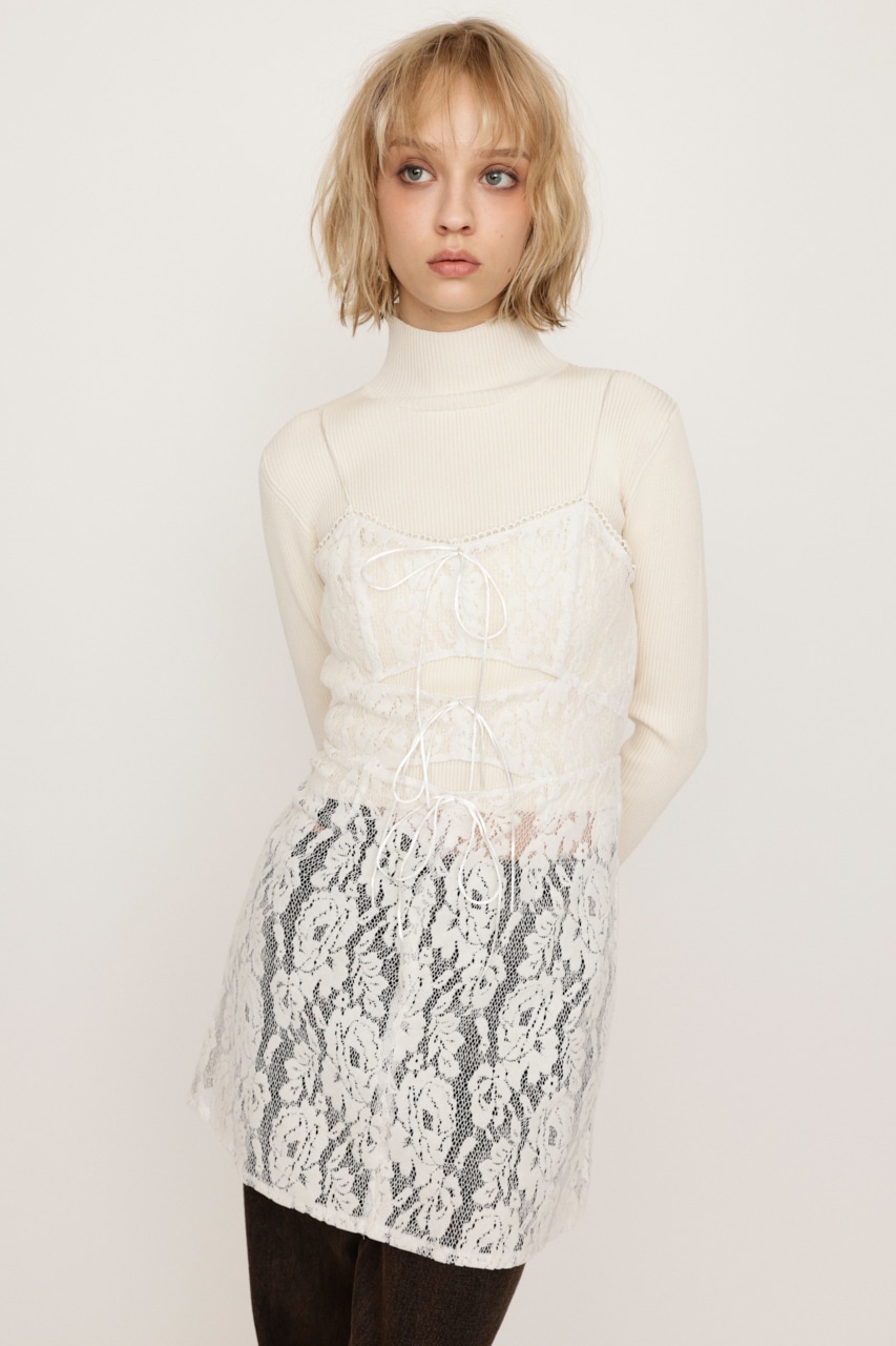SLY | FROCKY LACE RIBBON トップス (キャミソール ) |SHEL'TTER WEBSTORE