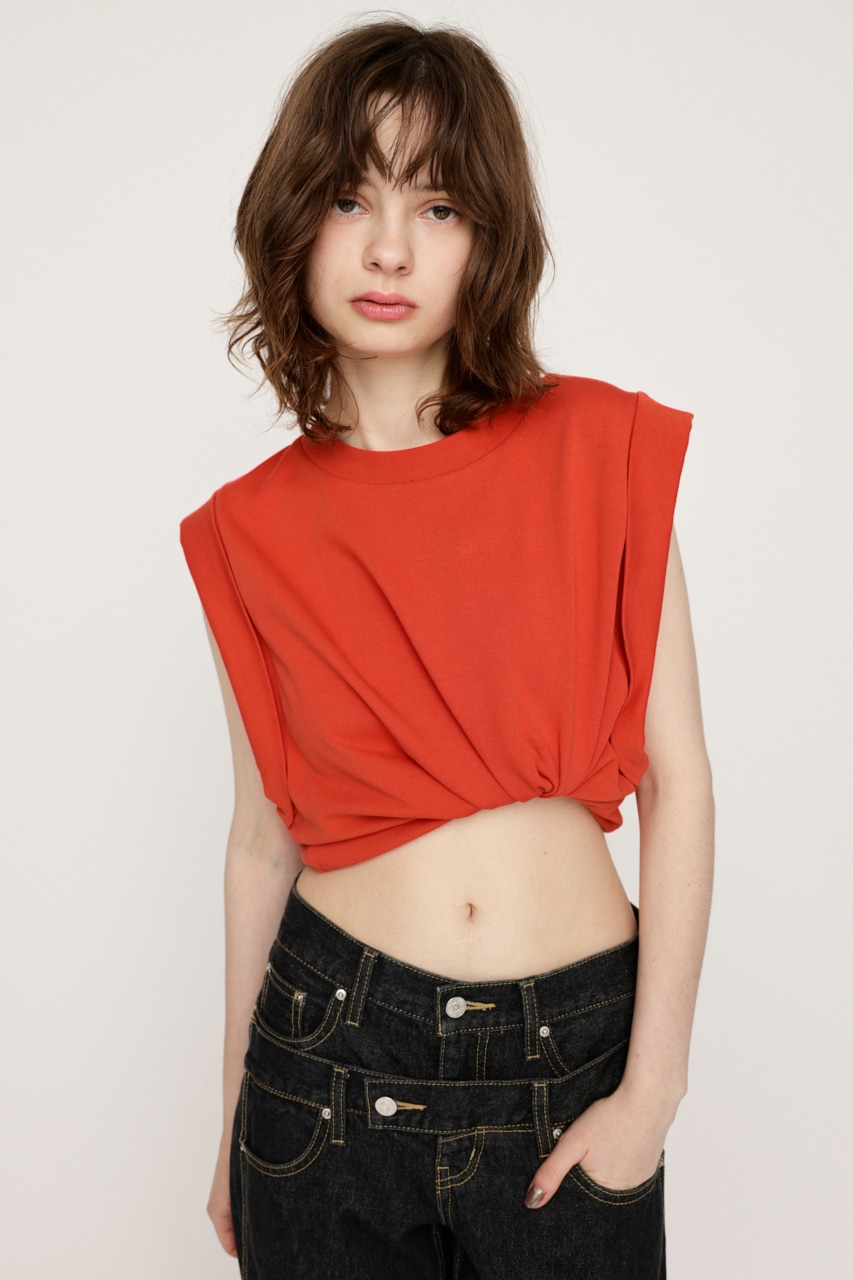 SLY | ROLL UP SLEEVE BOX トップス (タンクトップ ) |SHEL'TTER WEBSTORE