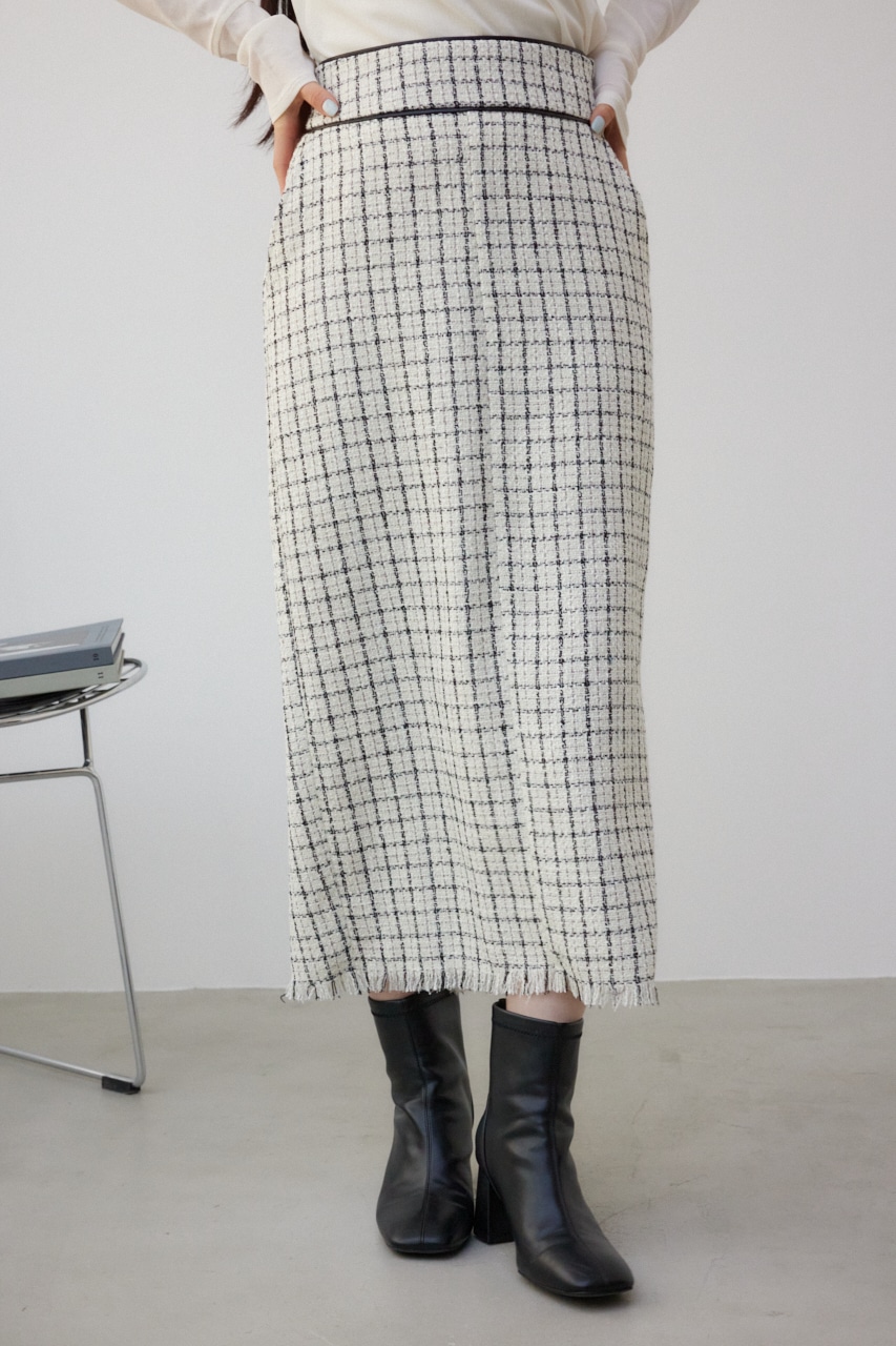 AZUL BY MOUSSY | ツイードタイトスカート (スカート(ロング) ) |SHEL