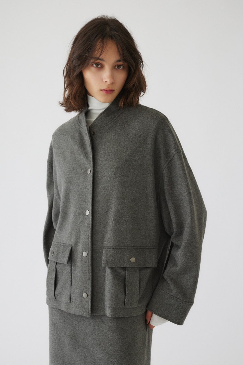 RIM.ARK | Soft felt oversized JK (JACKETS ) |RIM.ARK ONLINE STORE