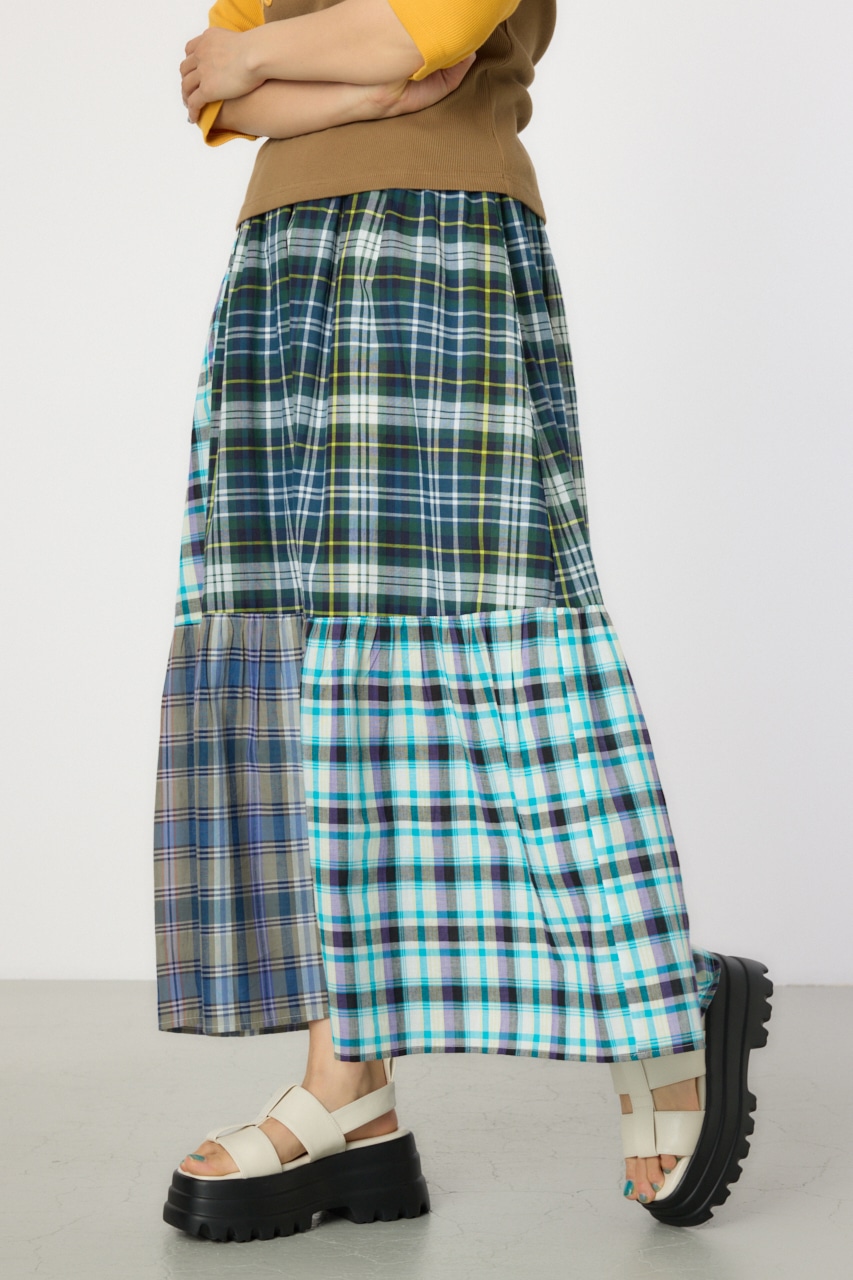 RODEO CROWNS WIDE BOWL | クレイジーチェックスカート (スカート