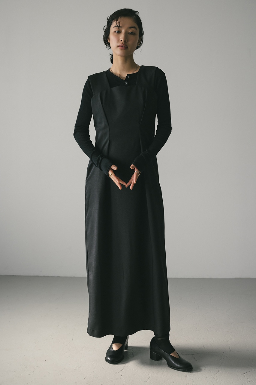 STYLEMIXER | ワイドストラップワンピース (ワンピース(ロング