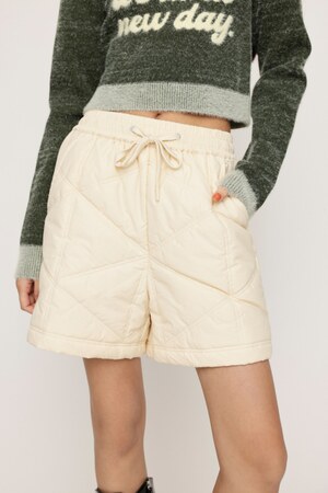 SLY | QUILTING NYLON ショートパンツ (ショートパンツ ) |SHEL'TTER