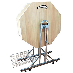 ジャンボガラポン抽選器[抽選機] 木製 H140cm [大型商品]～抽選用品