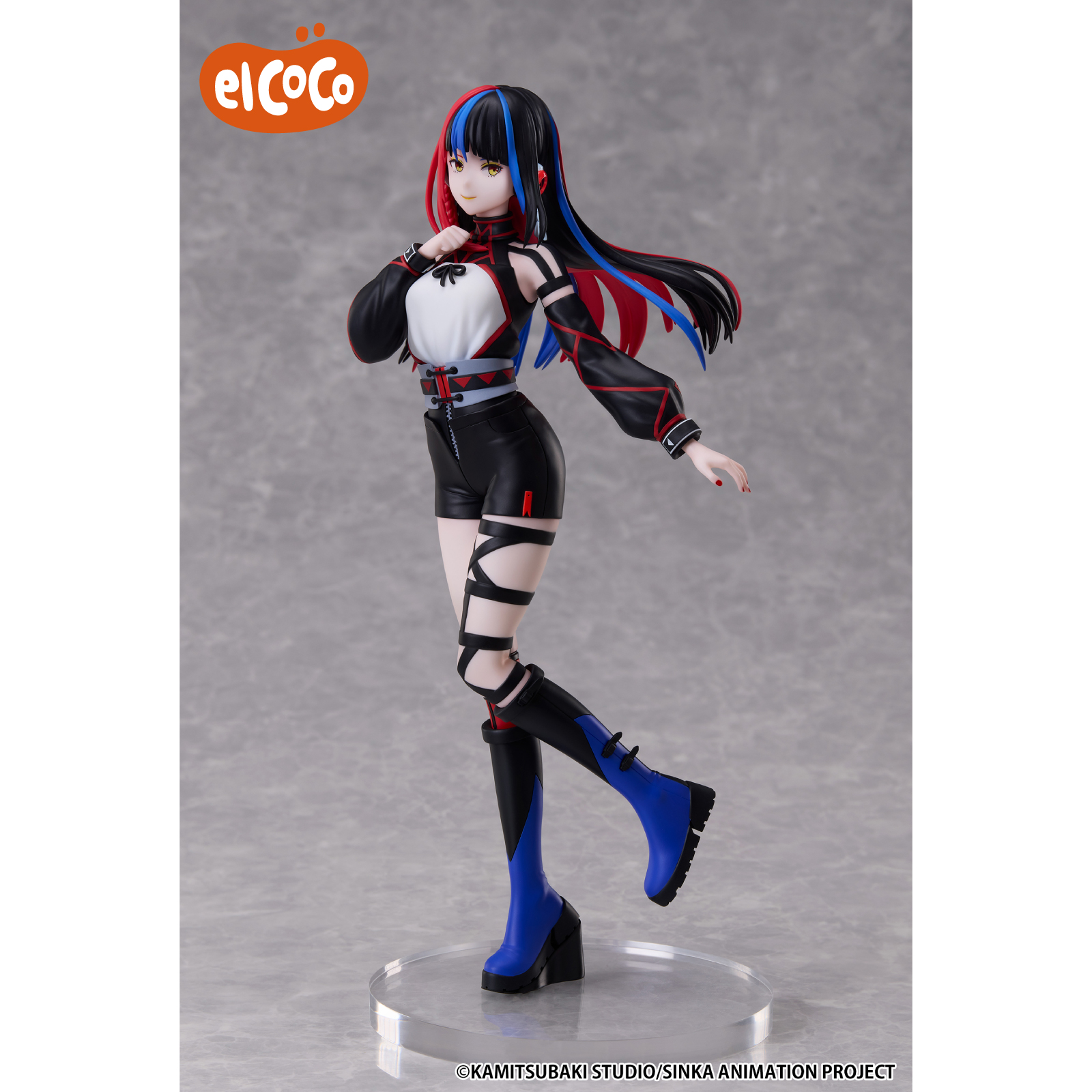 エルココランド神椿市建設中。 1/7スケールフィギュア 朝主派流: か行