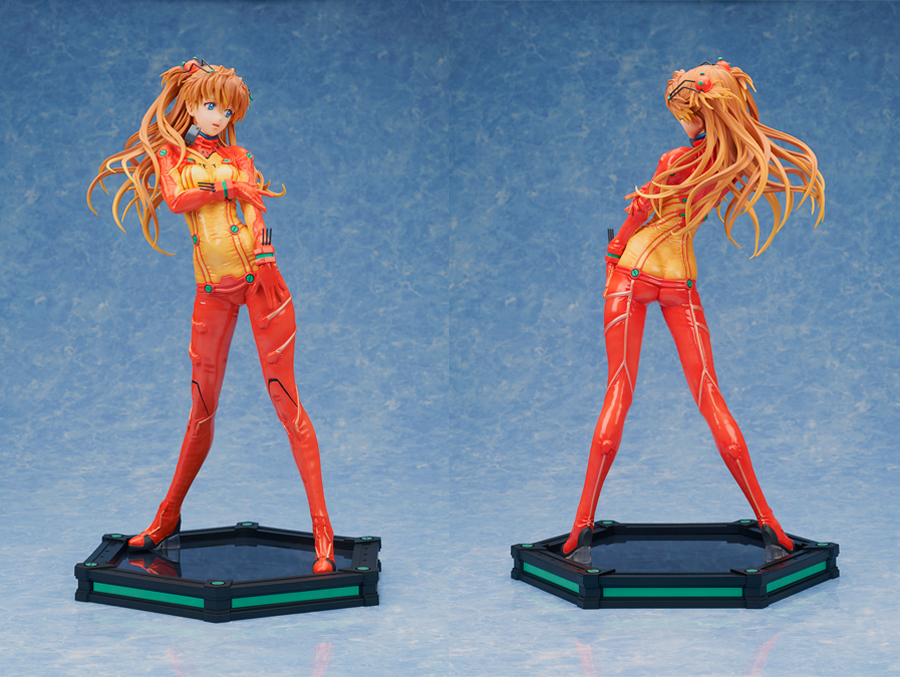 式波・アスカ・ラングレー テスト用プラグスーツVer. 大迫力の1/4