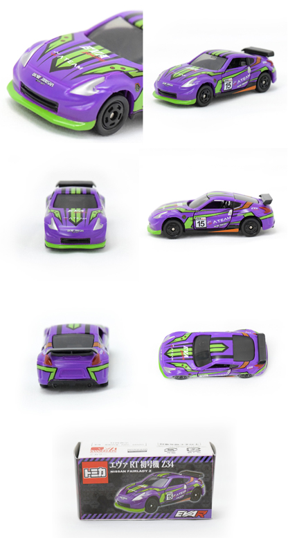 エヴァンゲリオンレーシングとトミカとのコラボ第二弾「エヴァRT初号機