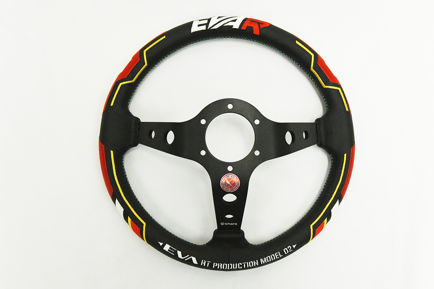 のんのんさま専用年代物EVA RIGELステアリング レザーハンドル 32φ