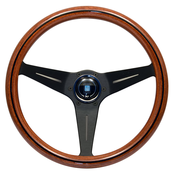 Evasive Motorsports: Nardi Deep Corn - 350mm (Wood Grain / Black