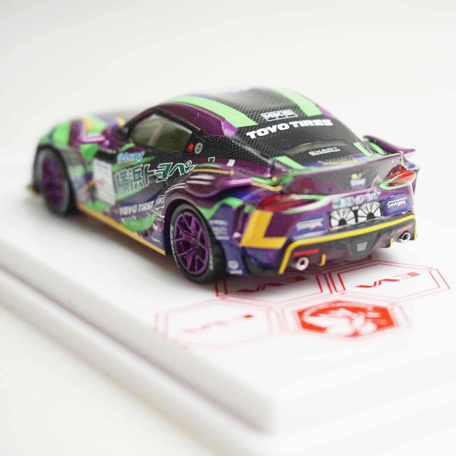 エヴァレーシング 1/64ミニカー エヴァRT初号機 GR Supra D1 Grand