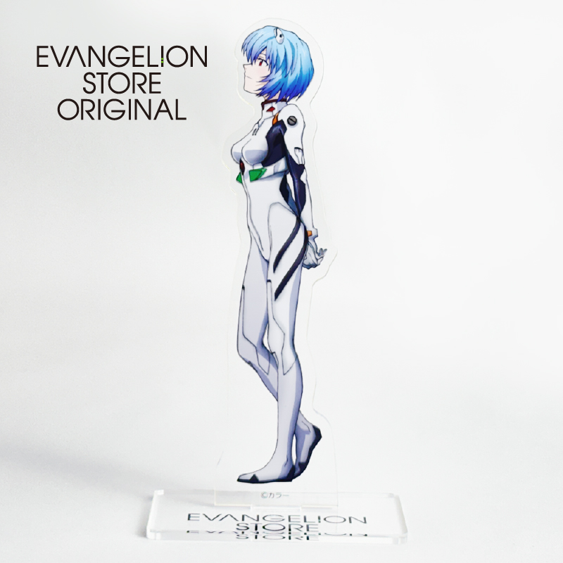 evangelion finally キンクリ堂 スクエア缶バッジ 綾波レイ evangelion