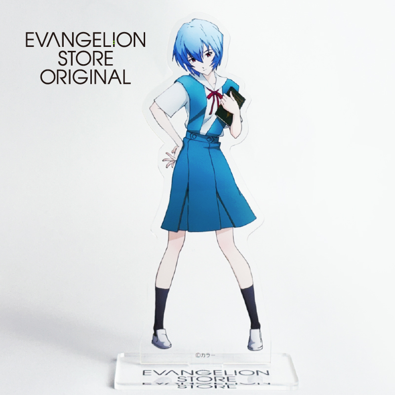 evangelion finally キンクリ堂 スクエア缶バッジ 綾波レイ evangelion