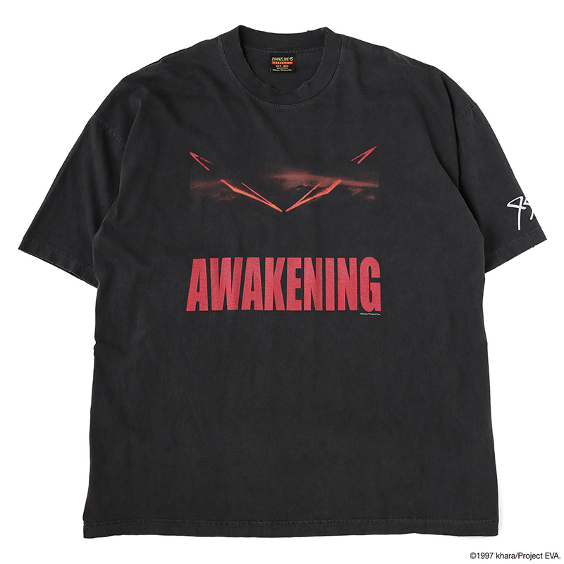 EVANGELION:95】0001 T-Shirt/BLACK(M BLACK): ファッション