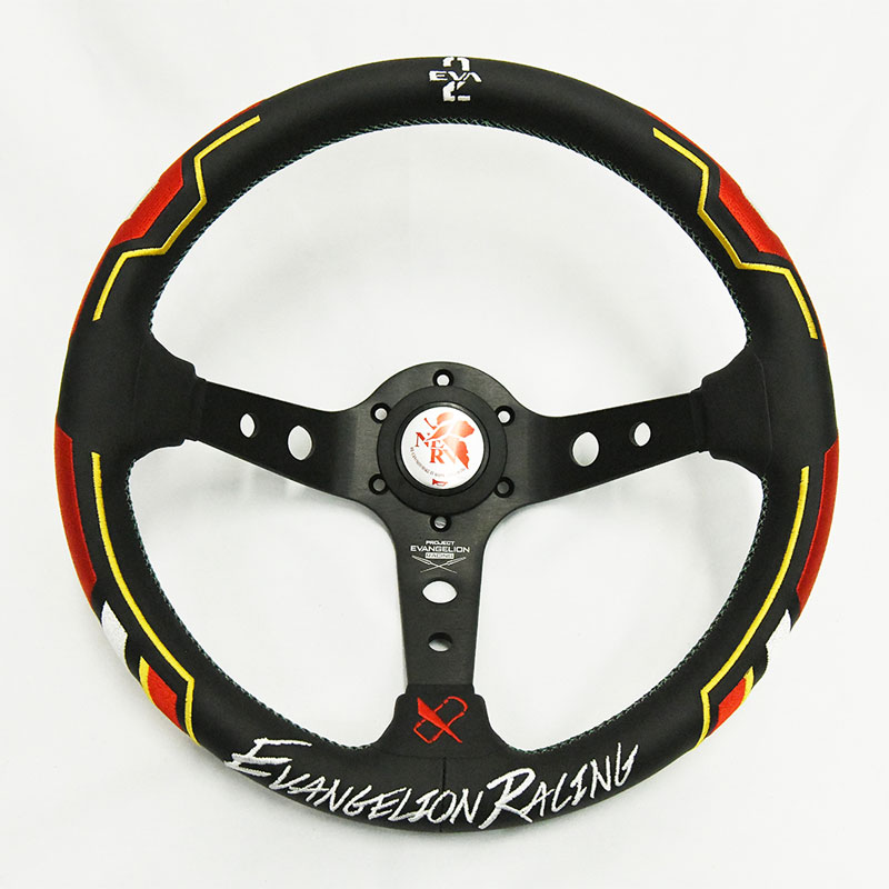 VERTEX × 俺だっ × EVANGELION RACING STEERING/ 01 TEST TYPE（ティー