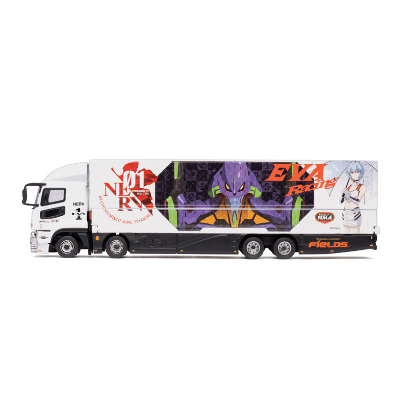 エヴァレーシング 1/64ミニカー Mitsubishi Fuso Super Great EVA