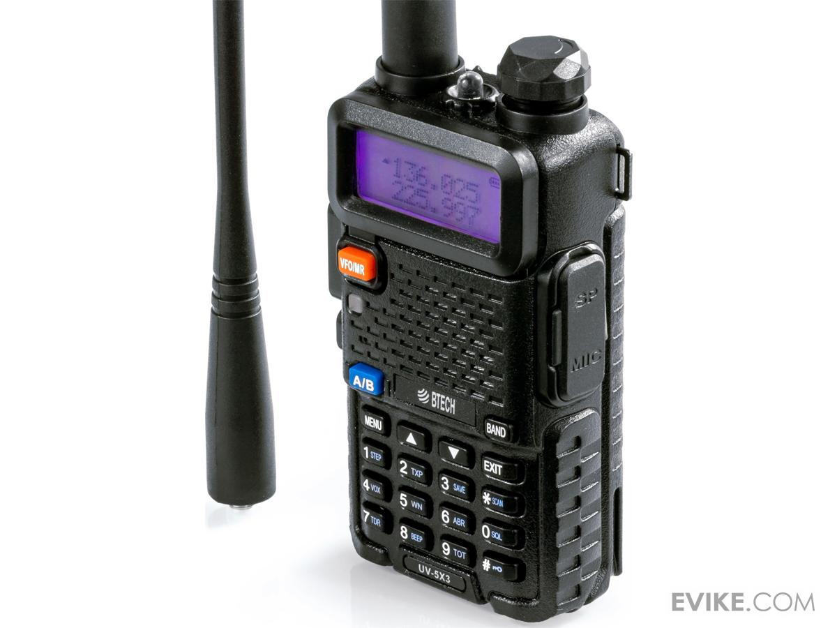 BTECH BTECH UV-5X3 Tri-Band Radio: High-Power Amateur Handheld