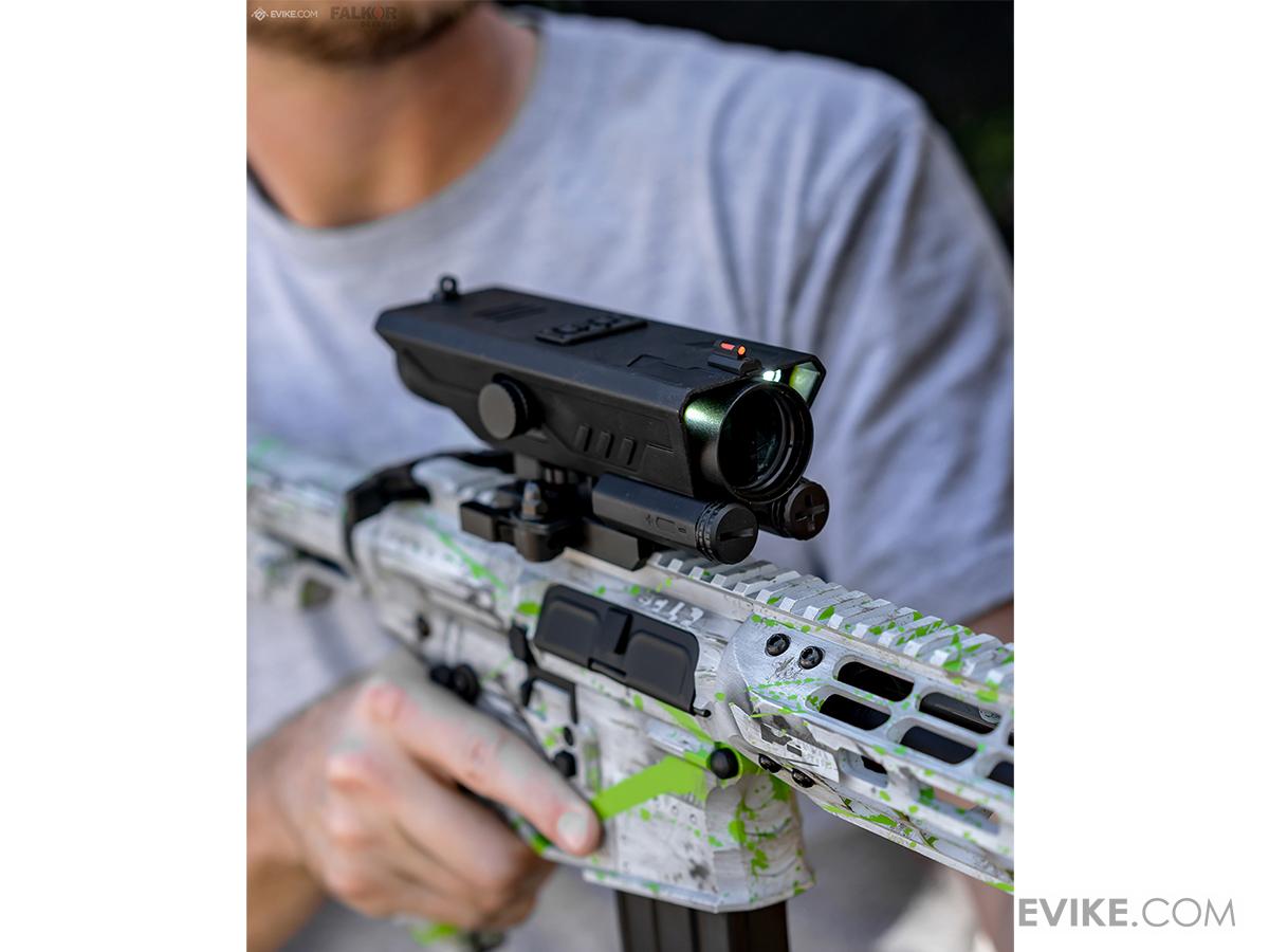 VISM DELTA Illuminated 4x30 Scope with White & Red Navigation