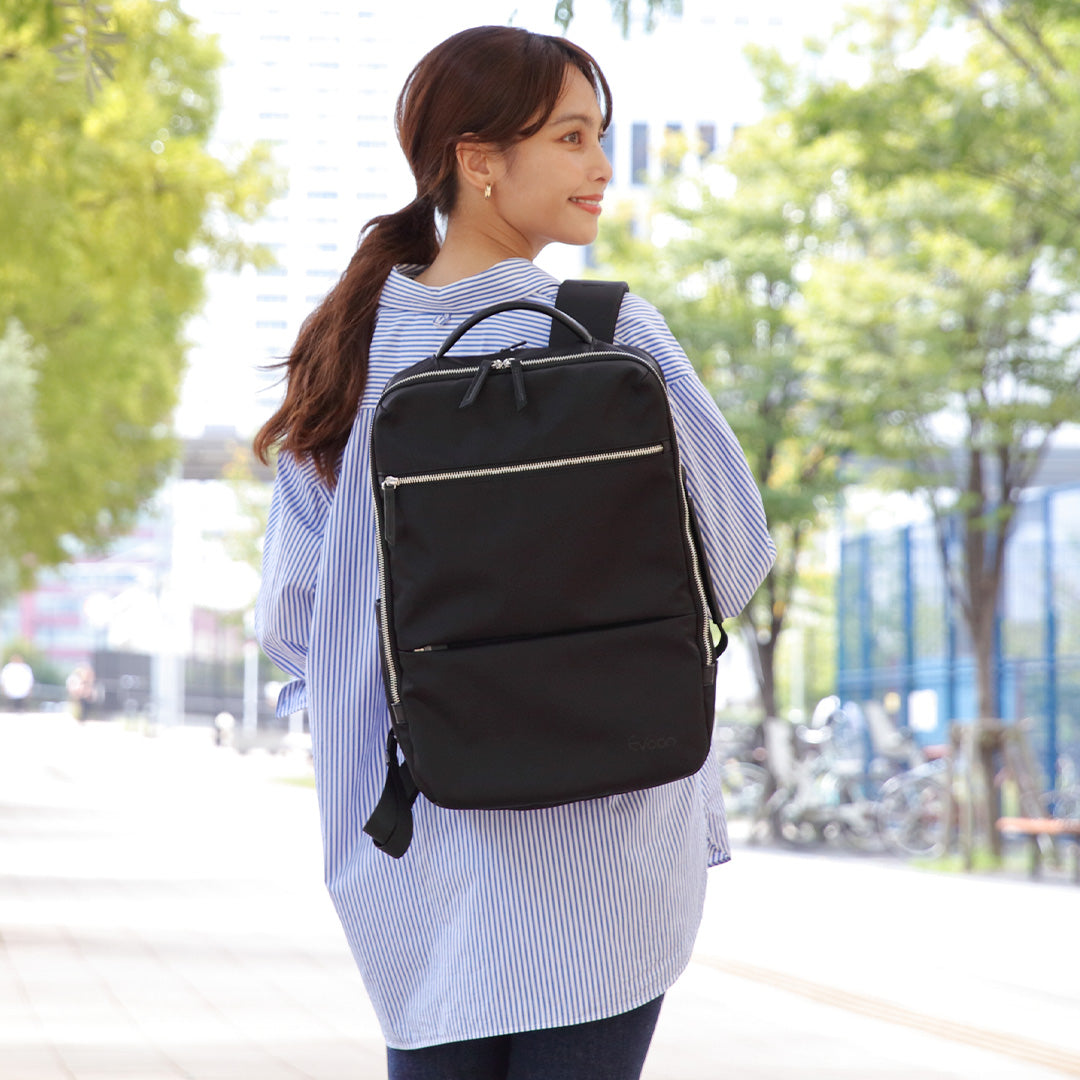 Evoon マルチビジネスリュックEmma・容量18L【3営業日以内に発送】