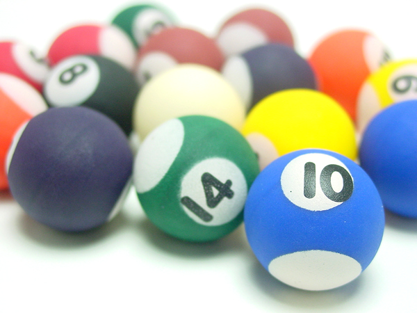 追加用スーパーボール27mm ビリヤード 250ヶセット｜縁日用品