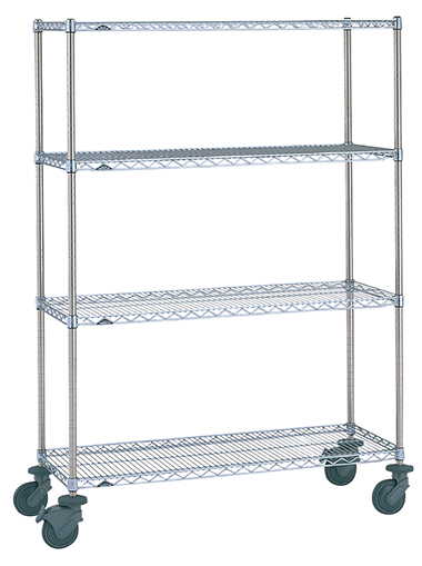 スーパーシリーズ」を支えるポール|「エレクターシェルフ スーパー