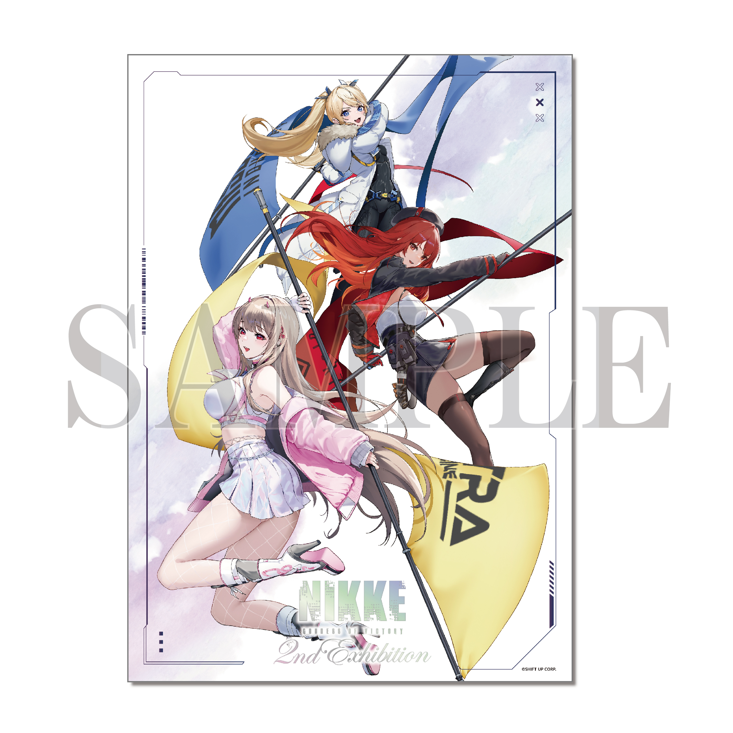 グッズ紹介 | NIKKE 2nd Exhibition アーク三大企業博覧会 BIG THREE