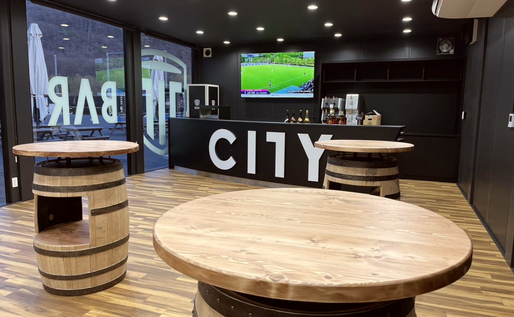 木製穴あきデザインテーブル 約69cmサントリー ウィスキー樽 木製穴