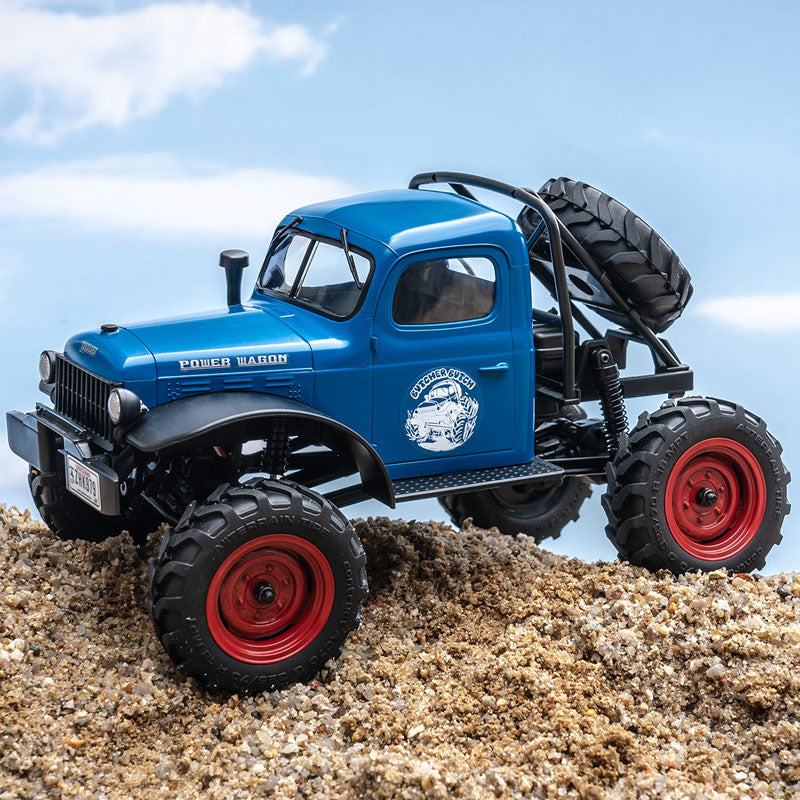 1:24 Power Wagon RC Crawler | 2-Speed Portal Axles | FMS Hobby