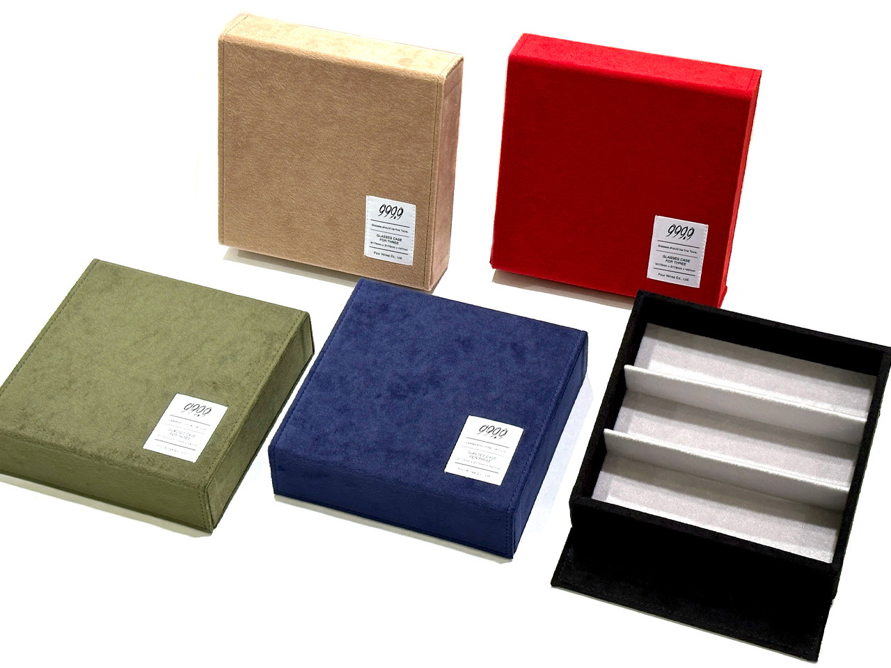 999.9 新作コレクションケース「3本ケース」登場！ご愛用眼鏡の保管や