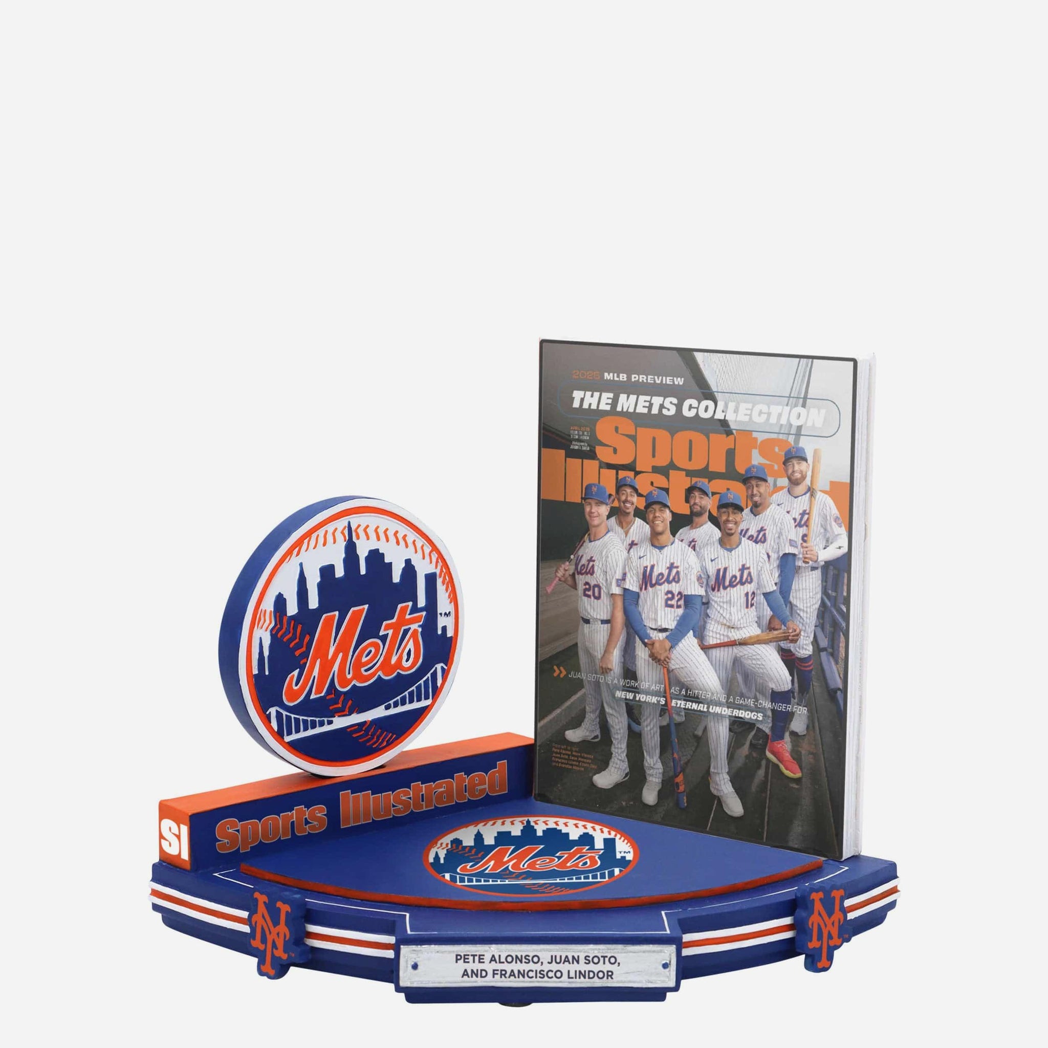 Pete Alonso & Juan Soto & Francisco Lindor New York Mets The Mets