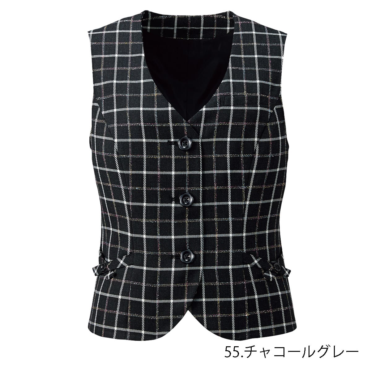 FV35808 ベスト｜医療用白衣・介護ユニフォーム・事務服のフォーク株式会社