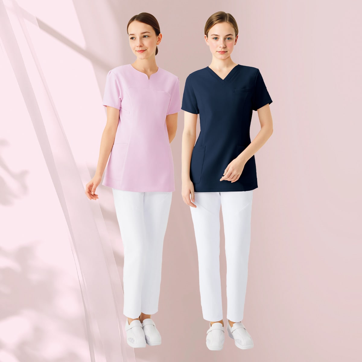 HI301 スリムストレートパンツ（ワコールHIコレクション）｜医療用白衣